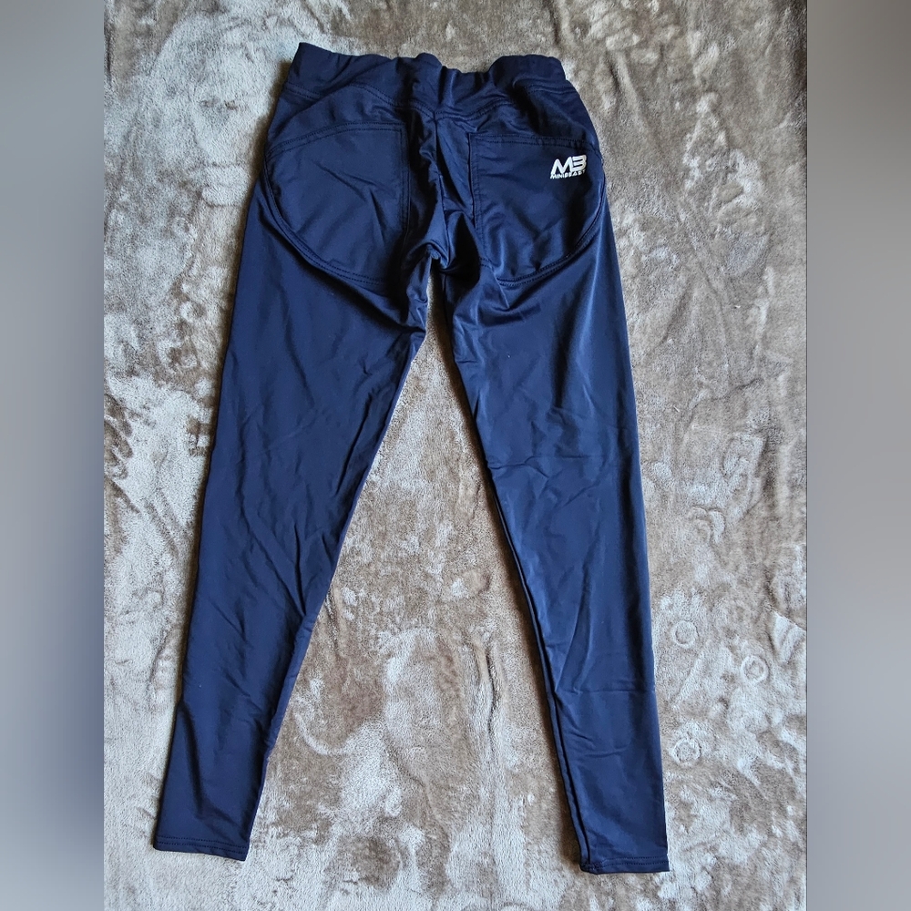 Mini Beast apparel OG leggings in Navy. Size S - Picture 5 of 7